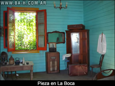 Pieza en La Boca