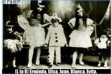 Evita s brother and sisters